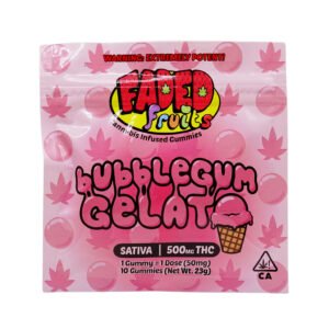 Faded Fruits Bubblegum Gelato Gummies