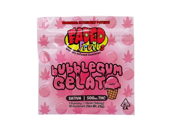 Faded Fruits Bubblegum Gelato Gummies