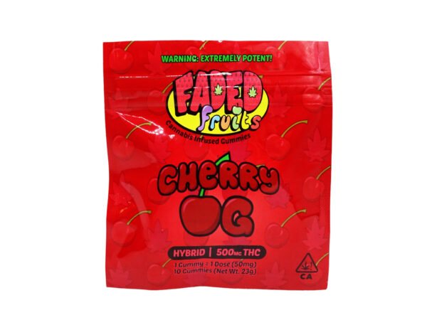 Faded Fruits Cherry OG Gummies