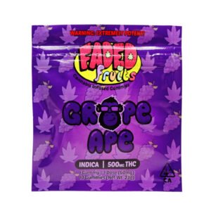 Faded Fruits Grape Ape Gummies