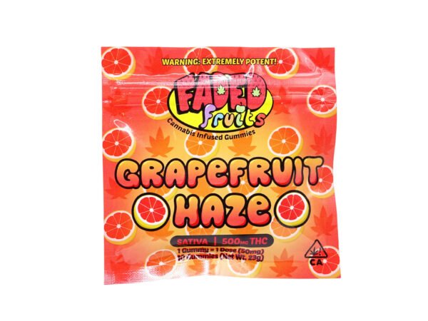 Faded Fruits Grapefruit Haze Gummies