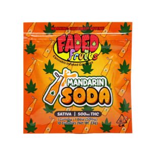 Faded Fruits Mandarin Soda Gummies