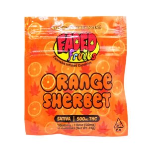 Faded Fruits Orange Sherbet Gummies