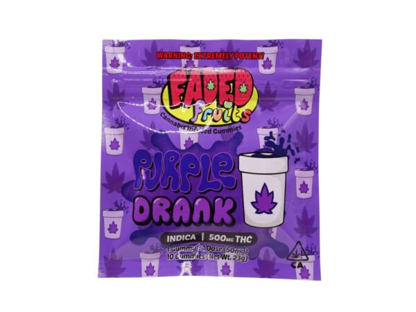 Faded Fruits Purple Drank Gummies