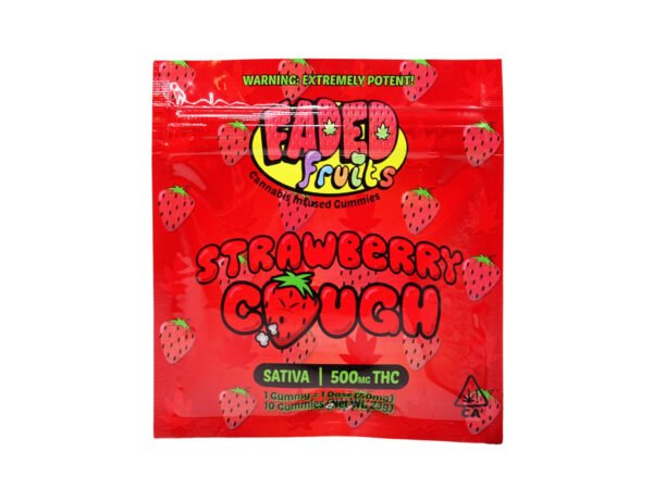 Faded Fruits Strawberry Cough Gummies