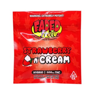 Faded Fruits Strawberry N' Cream Gummies