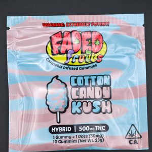 Buy Faded Fruits Cotton Candy Kush Gummies