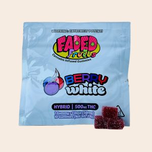 Buy Faded Fruits Berrry White Gummies