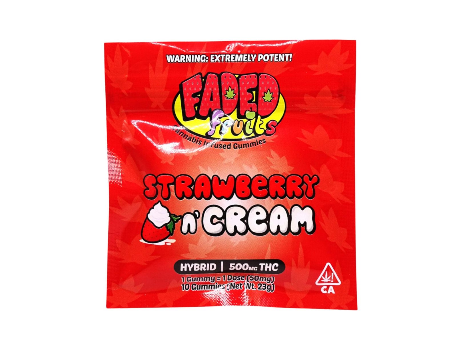 Faded Fruits Strawberry N' Cream Gummies